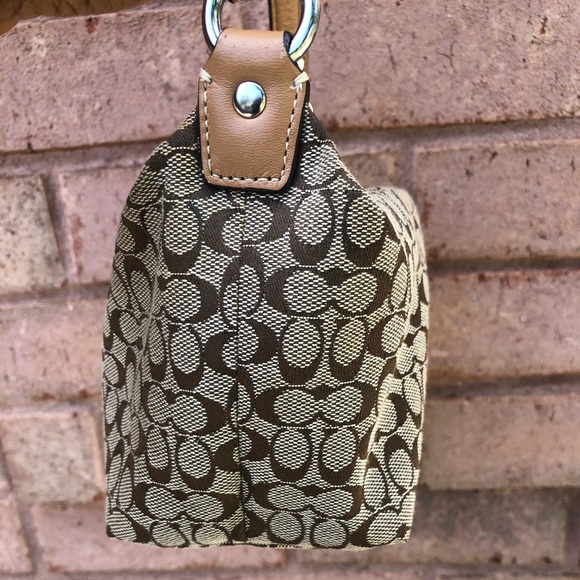 Small Brown Coach Tote - Picture 10 of 12